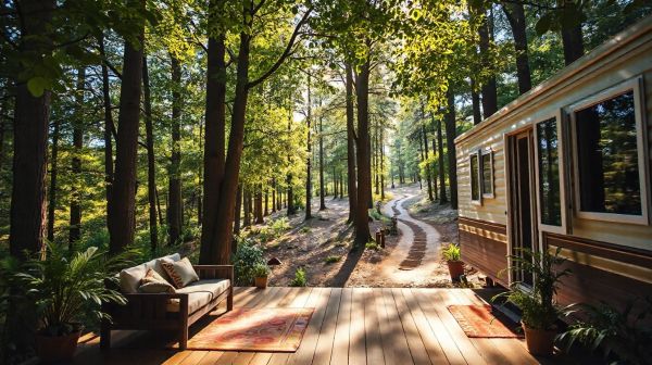 7 astuces pour louer un mobil-home en pleine nature avec confort
